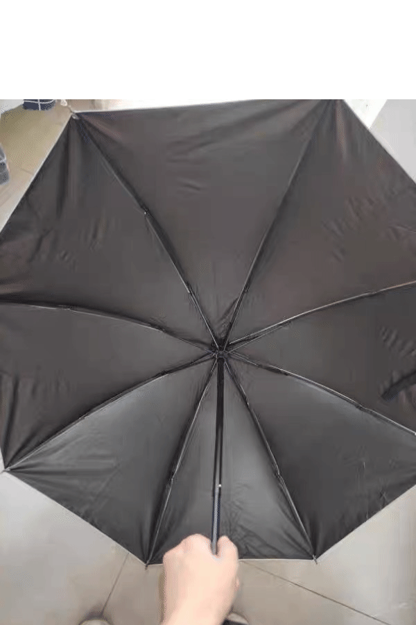 黑胶折叠防晒遮雨两用太阳伞